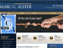 Tablet Screenshot of marcgalster.com
